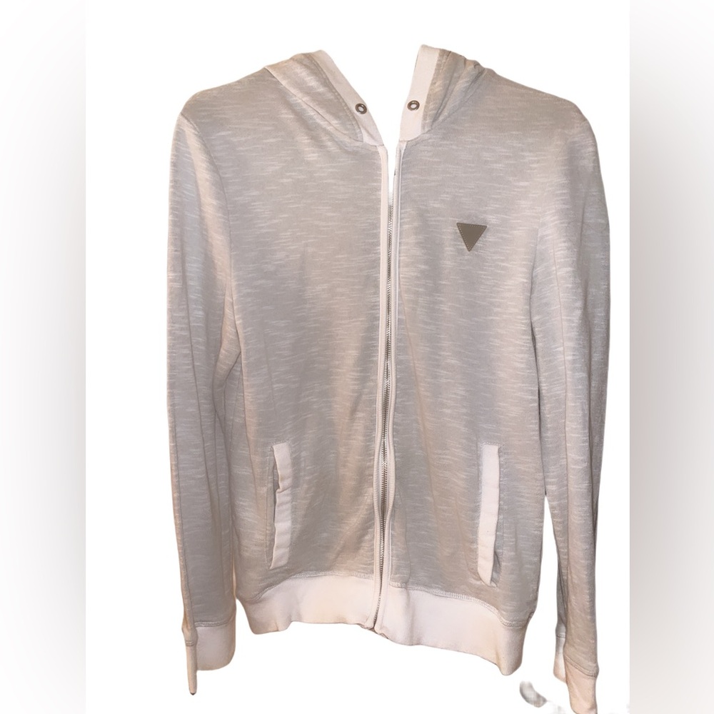 GUESS ZIP UP HOODIE - WOMENS SIZE S